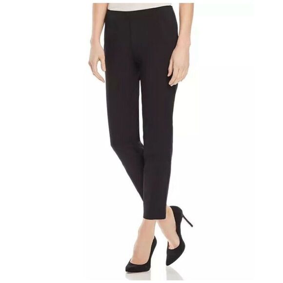 J. McLaughlin Women’s 0 Sydney Bi-Stretch Ankle Dress Pants Black - Picture 1 of 8